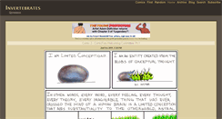 Desktop Screenshot of invertebrates.the-comic.org